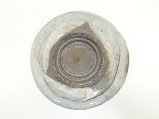 道具 ] - 道具 加陽庵 中村東洸造 倣鼠志野草花文茶碗（共箱